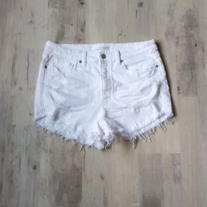 Eunina high rise cut offs size large